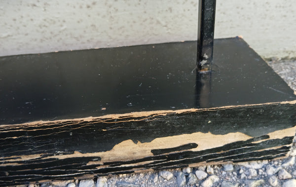 Bronze gold natural tone abstract metal table top decor display modern home accent