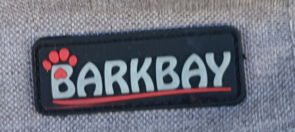 BARKBAY gray pet backpack carrier for small dogs cats travel hiking outdoor use