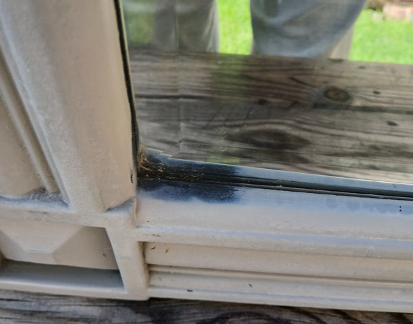 Gray Painted Wainscot Rectangular Wall Mirror Entryway Bathroom Hall Accent