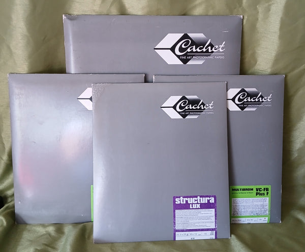 Lot of  4 Various Brand New CAHCHET Photography Paper Packs  (60 Sheets Total)