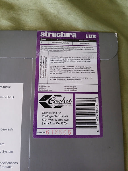 Lot of  4 Various Brand New CAHCHET Photography Paper Packs  (60 Sheets Total)