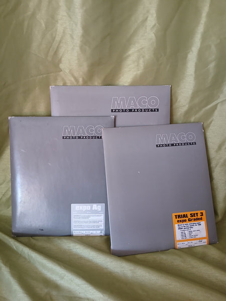 Lot of 3 MACO Photography Paper Packs (60 Sheets)