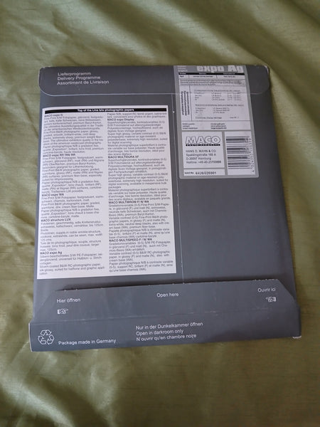 Lot of 3 MACO Photography Paper Packs (60 Sheets)