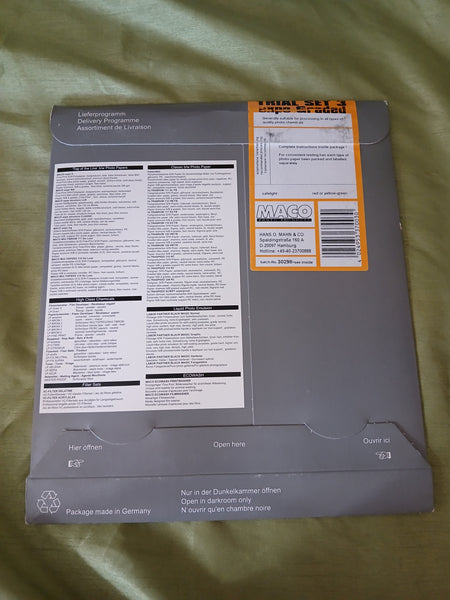 Lot of 3 MACO Photography Paper Packs (60 Sheets)