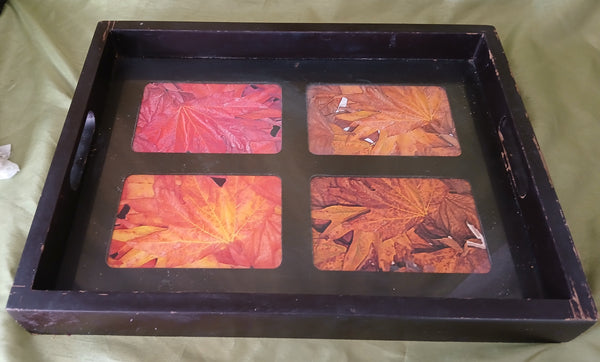 Black Picture Breakfast In Bed Tray