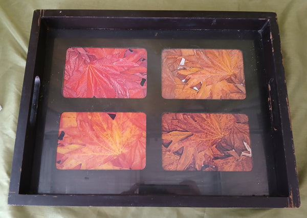 Black Picture Breakfast In Bed Tray