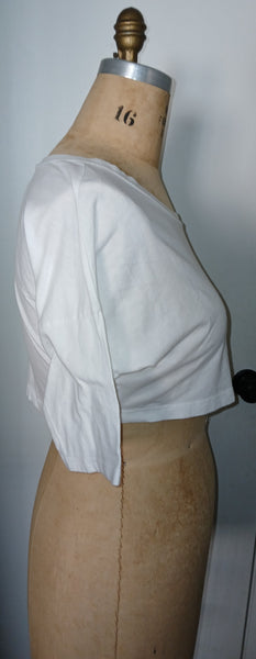 Women's Large HELLO KITTY White Crop Top