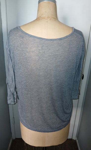 Small Women's URBAN OUTFITTERS Gray Van Halen Oversized T-Shirt