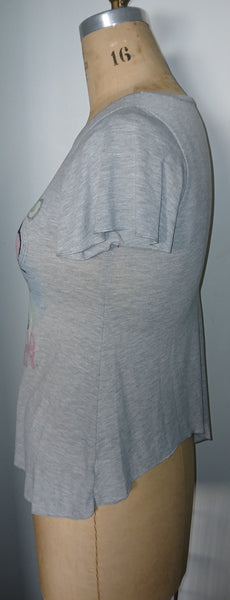 Size XL Grey Hello Kitty Pajama Shirt