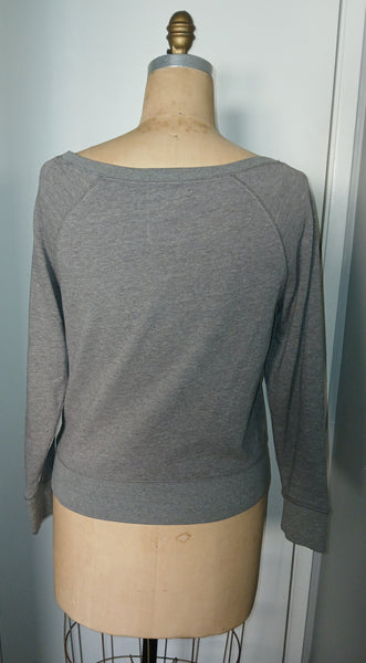 Large VANS Hello Kitty Gray Sweatshirt