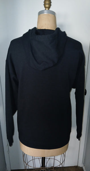 Men's Large GILDAN California Republic Black Zip Up Hooded Sweatshirt