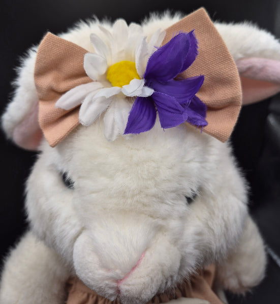 COMMON WEALTH Garden Bunny w/ Pouch Baby Plushie
