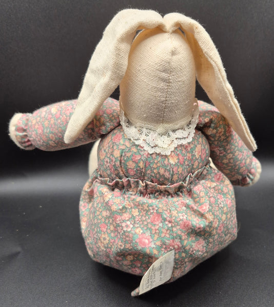 Vintage 1987 Bunny w/ Apron Plushie
