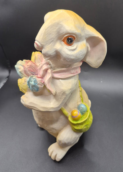 White Bunny Decor
