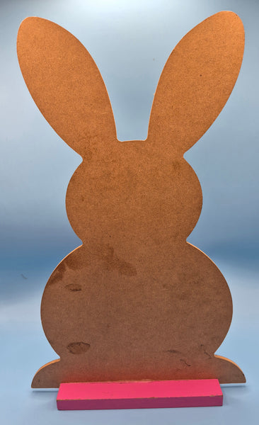 Black Bunny Chalk Board W/ Chalk