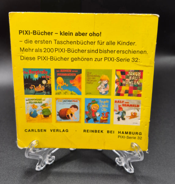 1977 German Vintage PIXI 260 Childrens Book Ralf und die Semmeln Storybook Winter