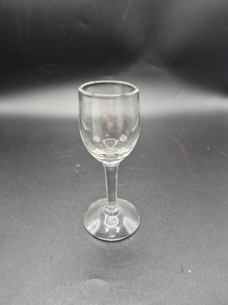 6 Count Vintage 1.5 Ounce Petite Liquor Glasses Small Barware Spirits Cocktail Set