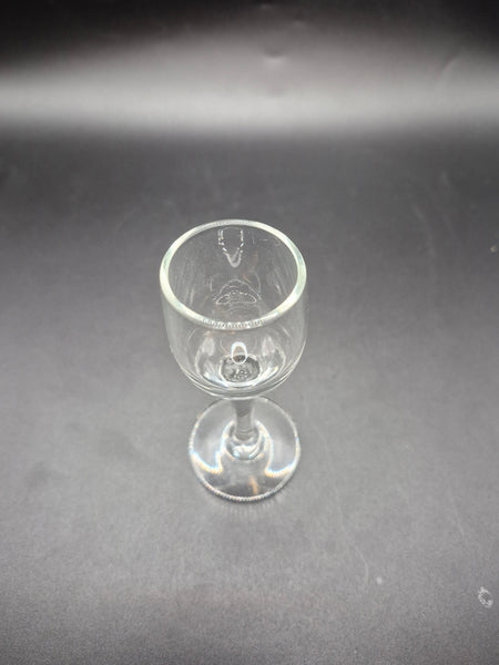 6 Count Vintage 1.5 Ounce Petite Liquor Glasses Small Barware Spirits Cocktail Set
