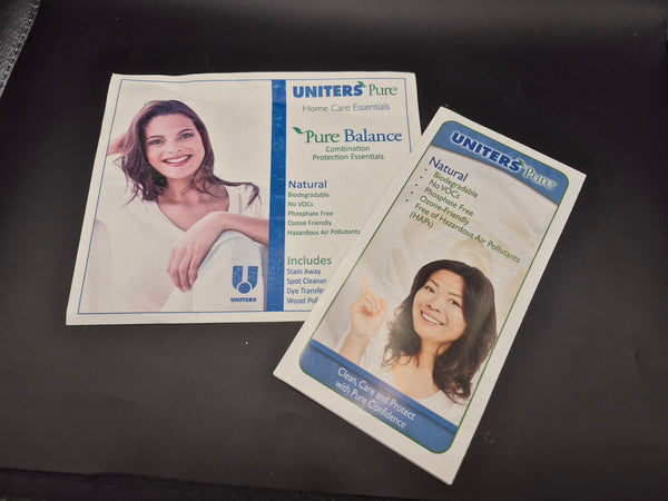 Brand New UNITERS PURE Home Care Essentials Combination Set Cleaning Supplies Kit