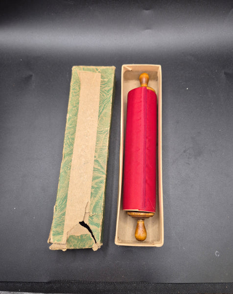 Vintage Handmade Story of Esther Hebrew Holy Scripture Scroll