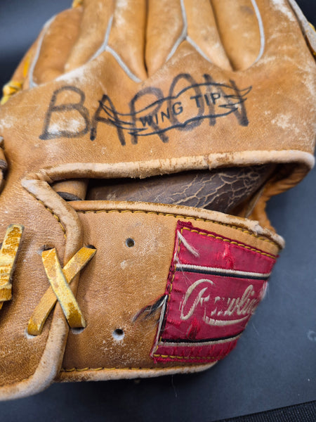 Vintage Rawlings Wing Tip LH Reggie Jackson VV59 Baseball Glove with Ball