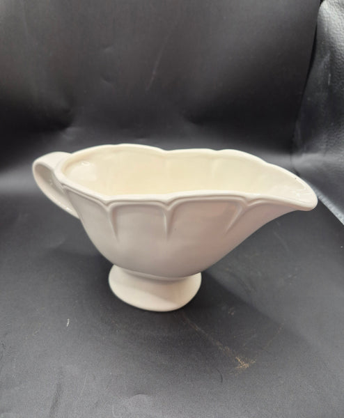 Unbranded White Gravy Boat Serving Dish Kitchen Tableware Classic Server