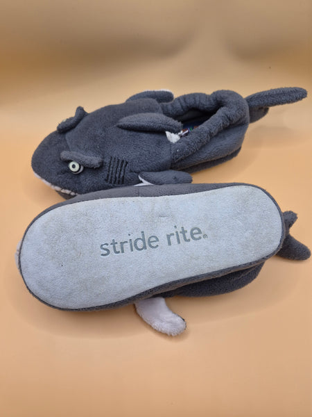 Baby / Toddler Unisex Stride Rite Size 9/10 Shark Slippers