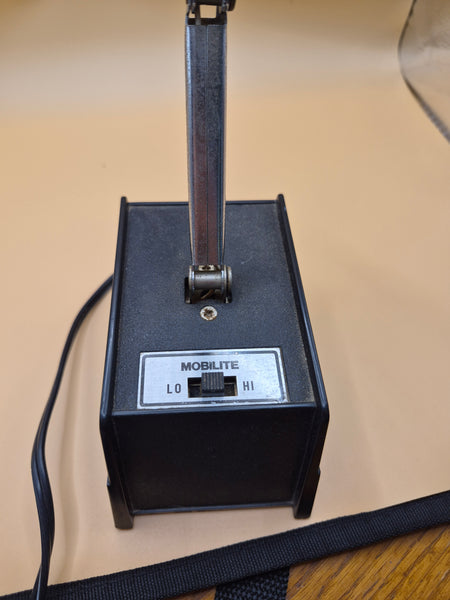 MOBILITE Model 26 Black MCM Small Desktop Lamp