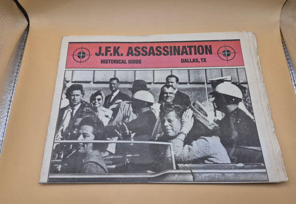 20-Pg JFK Assasination Historical Guide Newspaper