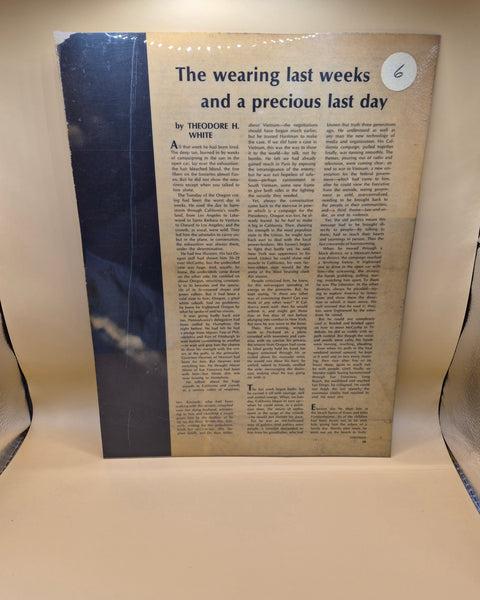 Vintage Life Magazine June 1968 Robert F Kennedy RFK Assassination Collectible