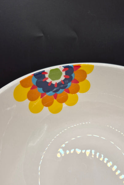 Pier 1 Imports Retro Flower 8-Pc Plate & Bowl Set