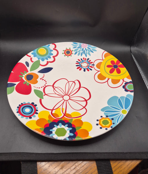Pier 1 Imports Retro Flower 8-Pc Plate & Bowl Set