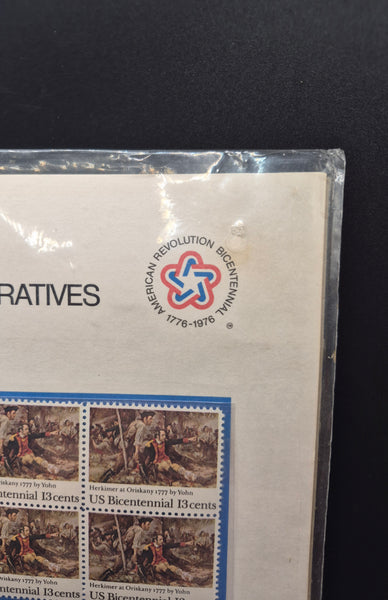 Vintage No. 82 USPS American Commemoratives ~ Herkimer at Oriskany