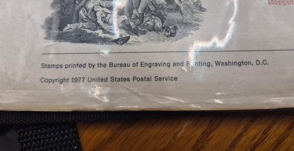 Vintage No. 82 USPS American Commemoratives ~ Herkimer at Oriskany