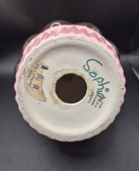 Ceramic Cupcake Coin Penny Bank