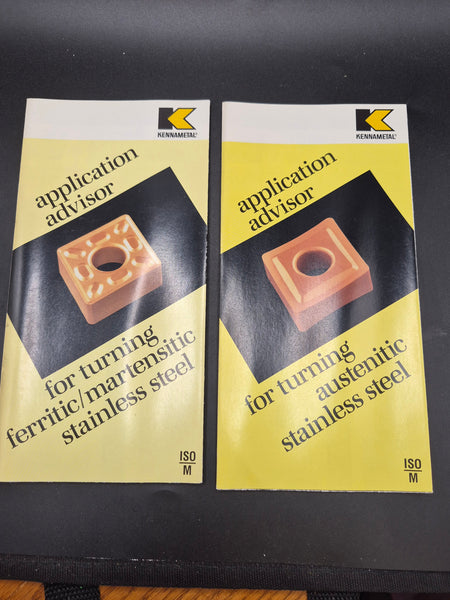 Vintage 11 Count KENNAMETAL Application Adviser Booklets