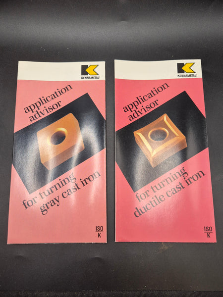 Vintage 11 Count KENNAMETAL Application Adviser Booklets