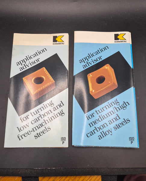 Vintage 11 Count KENNAMETAL Application Adviser Booklets