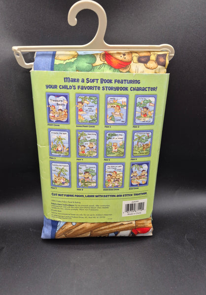 Brand New Make It Yourself Treasure Bears Soft Storybook Kit
