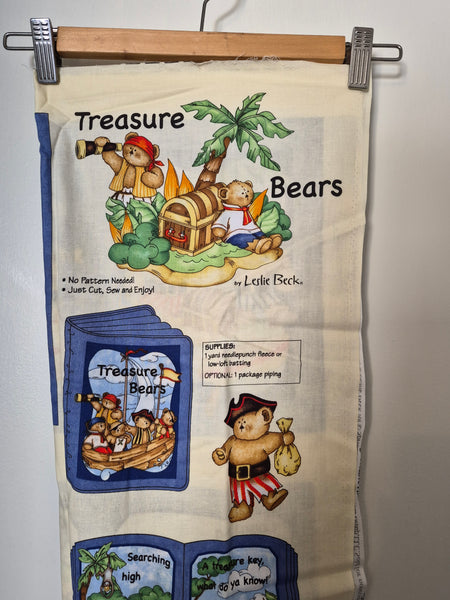 Brand New Make It Yourself Treasure Bears Soft Storybook Kit
