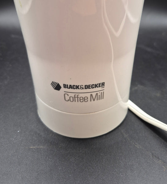 Black & Decker Coffee Mill Coffee Grinder Electric Bean Grinder Kitchen Appliance