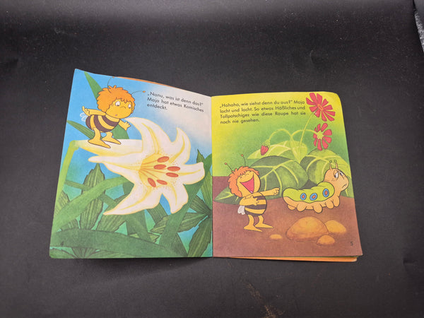 Vintage German Children's Illustrated Book Die Biene Maja Maya The Bee Story