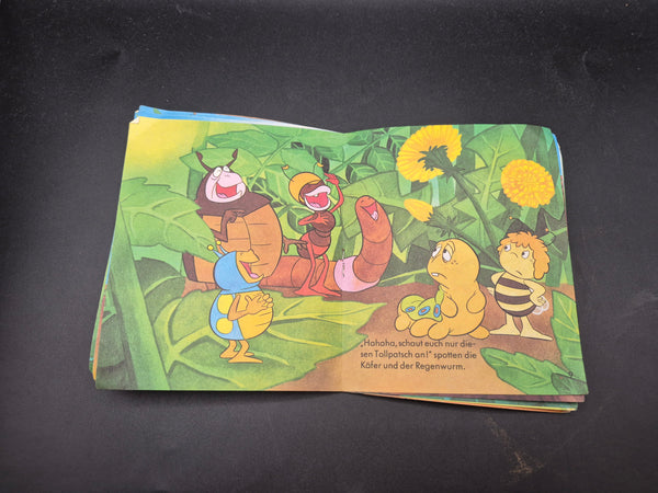 Vintage German Children's Illustrated Book Die Biene Maja Maya The Bee Story