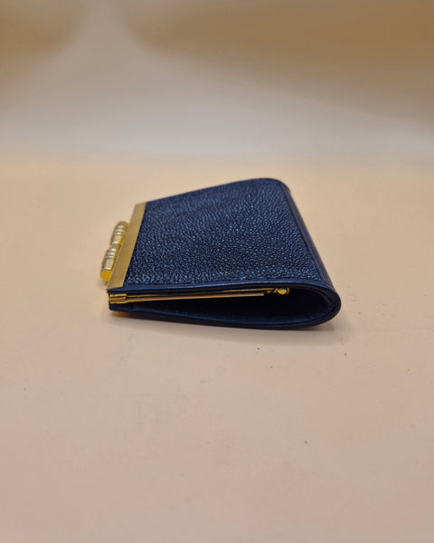 Brand New Black Shark Skin Coin Purse