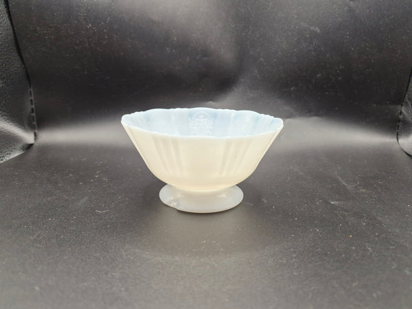 Macbeth Evans American Sweetheart 9in Plates and Bowls White Glass Dinnerware Set