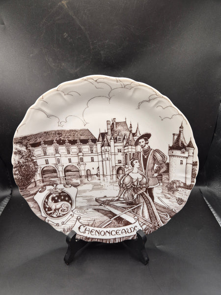 Chenonceaux The Art Du Chemin Vert Collection Plate
