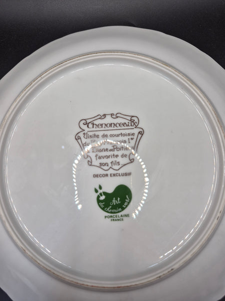 Set of 5 Collectible Vintage Plates from The Art Du Chemin Vert Collection