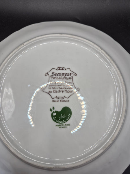 Set of 5 Collectible Vintage Plates from The Art Du Chemin Vert Collection