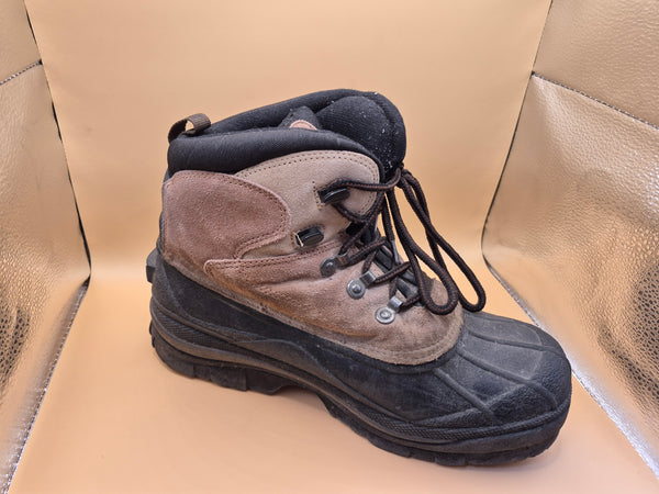 Men's Size 9 Itasca Thermal Lite Waterproof Black & Tan Work Boots