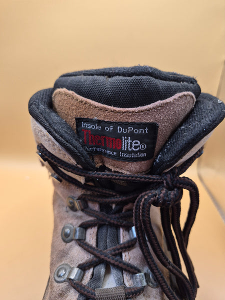 Men's Size 9 Itasca Thermal Lite Waterproof Black & Tan Work Boots